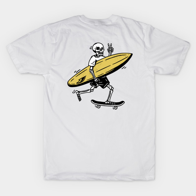 Surf Skeleton by Shankara